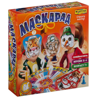 Настольная семейная игра Маскарад Фортуна Ф85511 1
